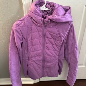 lululemon athletica Girls' Quilted Hooded Jacket - Lavender